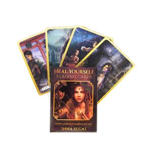Guérissez-vous des cartes de lecture Tarot Mystical Guidance Divination Family Friend Partys Board Game Supports Wholesale 52PCS