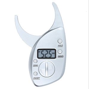 Gadgets de santé Test de mesure de la graisse corporelle Pied à coulisse Pince numérique Test de perte de poids Épaisseur 230801