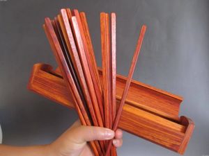 Palillos de bambú saludables para uso doméstico 5-10 pares de palillos largos para adultos a prueba de moho y familia antideslizante