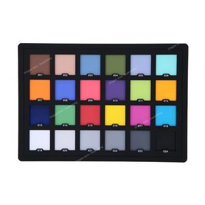 Professional 24 Color Checker Palette Board Card Test for Superior Digital Color Correction Balancing Photo Editing Photography Photo StudioPhoto Studio kits
