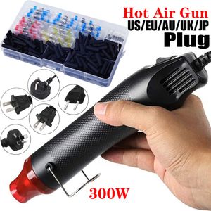Pistolets thermiques 300W Mini Air portable électrique avec 300 pièces bout rétractable pour bricolage artisanat gaufrage emballage PVC 230406