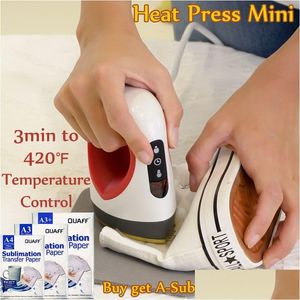 Máquinas de transferencia de calor Sublimación al por mayor Prensa de calor Mini Hine Sub Impresora Voc para casi países con papel de sublimación y cinta Dheej