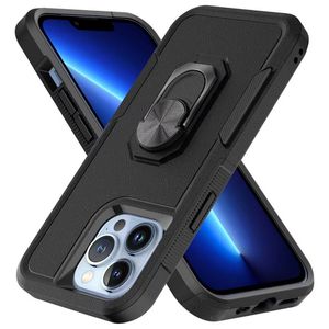 Heavy Duty Armor Cell Phone Cases para Samsung S22 Ultra Plus S21 FE A03 A03S A03 Core a prueba de golpes magnético multifunción Kickstand Cover D1