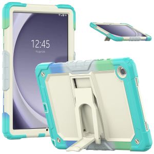 Étui à étanche à moquette réglable pour Samsung Galaxy Tab A7 10,4 pouces Silicone PC Armure Rugged Drop Proof Tablet Cover Sprle + Protector Film