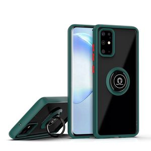 Étuis pour Motorola Moto G31 G41 G71 G200 G Pure 2021 puissance 2022 E20 E40 G50 5G, coque mate avec anneau, support de voiture