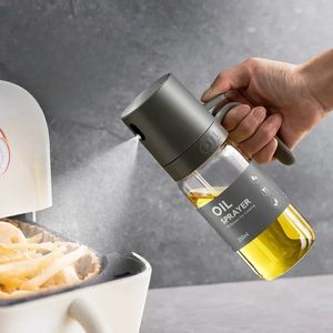 Herb Spice Tools Oil Sprayer Glass Bottle Olive Borosilicate Fryer Dispensers 250ml For Spray High Salad Air Baking Cooking 231205
