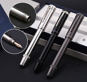 Hero H718 Fountain Pen 10k Gold Nib Rotary Piston Ink Converter Cover Hidden Flexible Nib Business Office Boad Box Y2007099422354