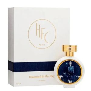 Parfum HFC 75 ml Diamant dans le ciel Fête sur la lune Beautiful Wild Royal Power Chic Blossom Parfums Golden Fever 2,5 oz Odeur longue durée Paris Woman Parfum Vaporisateur