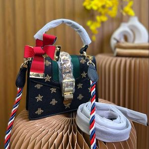 HH Fashion Luxurys Designers Sacs Pochette carrée Bee Stars Bowknot Foulards Sac à bandoulière Portefeuilles Sacs à main classiques Fourre-tout Sacs à main Totes Femmes Shopping Cross Body Totes