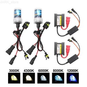 Kits de xenón Hid Car 35W 55W Kit de luz de xenón H1 H3 H7 H11 9005 9006 Slim Hid Ballast Car Auto Harlampín 4300K 6000K 8000K 12000KL231228L2312228