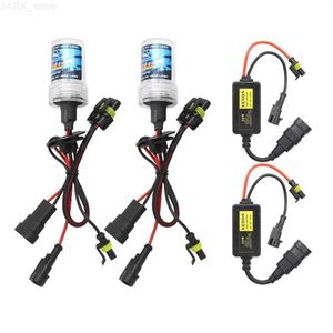 Kits de xénon de voiture HID H1 H3 H7 H11 9005 9006 Kit de phare de voiture d'ampoule au xénon HID 35W 55W 4300K 6000K 8000K 12000K 12V phare au xénon automatique avec BallastL231228L231228