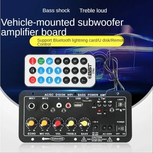 Hifi Bluetooth Digital Power Audio Amplificateur Board 18W + 18W Amplificador Home Theatre Home Theatre USB SD Card MP3 lecteur