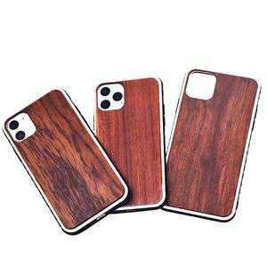 Coque de couverture de téléphone portable en bois de fabricant de haute qualité pour iphone 11 pro max 7 8 plus x xs xr se 2 anti-choc