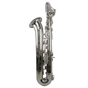 Saxophone baryton nickel brillant de haute qualité