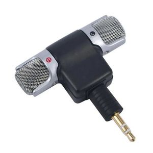Mini micrófono portátil con conector de 3,5mm de alto rendimiento, micrófono estéreo Digital para grabadora, teléfono móvil, cantar canciones, Karaoke