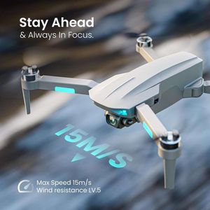 Drone GPS haute performance avec caméra 4K, 50 minutes de vol, transmission FPV, moteur sans balais, vitesse maximale de 15 m / s, conception pliable - parfait pour les adultes et les débutants