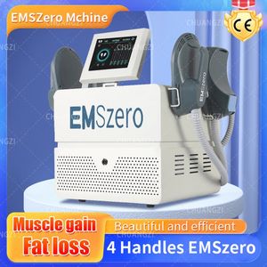 High Power Emslim Neo Hiemt Body Sculpting Machine 4 pcs Handles With Pelvic Stimulation Optional EMSzero Machine