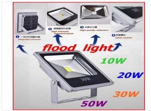 Foco LED de alta potencia 10W 20W 30W 50W Impermeable IP 66 Luz de inundación LED ultrafina 110v 220V Blanco Rojo Verde Azul FFF5325471