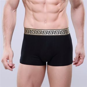 Haute qualité slip 4 pcs/lot 11 couleurs sexy coton hommes respirant hommes sous-vêtements boxeurs de marque sous-vêtements mâle boxeur