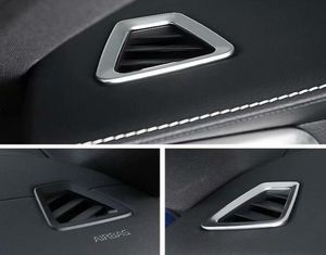 ABS cromado de alta calidad, 2 uds., panel de instrumentos del coche, aire acondicionado de ambos lados, salida de aire pequeña, marco decorativo, cubierta decorativa para Volvo XC60 2018-2022