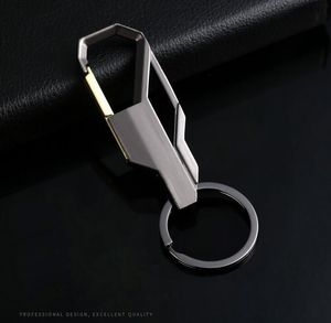Porte-clés élégant en acier inoxydable de haute qualité pour femmes homme porte-clés de voiture porte-clés cadeaux d'anniversaire porte-clés