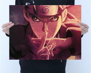 Affiche brune de haute qualité Uzumaki Naruto Hokage et murale pour votre papier brun maison et entreprise environ 5035cm5313120