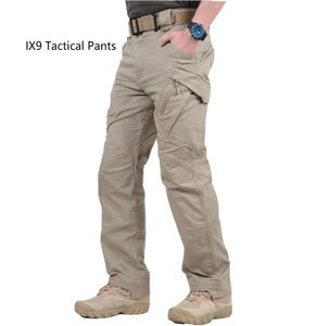 Haute qualité pas cher IX9II City Cargo Combat pantalon tactique hommes armée pantalon d'entraînement IX7 coton poche Paintball pantalon décontracté 1095979