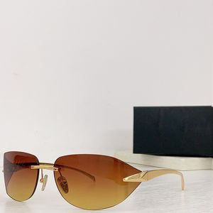 Lunettes de soleil de haute qualité pour hommes et femmes Mode lunettes anti-poussière imperméables Lunettes de soleil de luxe polyvalentes sans cadre SPR A56