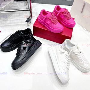 Designers de haute qualité Chaussures Femmes Chaussures de sport ONE STUD XL Baskets Mode Rivet Plate-forme Chaussures en cuir de veau nappa en plein air baskets décontractées taille 35-40