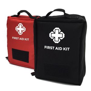 Paquetes de primeros auxilios grandes vacíos de alta calidad Bolsas de emergencia portátiles para supervivencia al aire libre Desastre Terremoto Gran capacidad Paquete médico para el hogar / automóvil