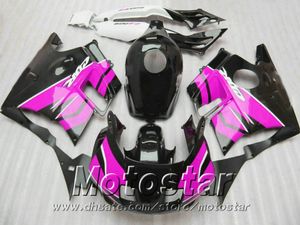 Juego de carenados de alta calidad para HONDA CBR 600 F2 1991 1992 1993 1994 CBR600 91 - 94 kit de cuerpo carenado rosa rojo negro RP31