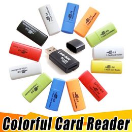 Haute qualité, lecteur de carte mémoire TF USB 2.0 Little Dog, lecteur de carte Micro SD DHL FEDEX livraison gratuite