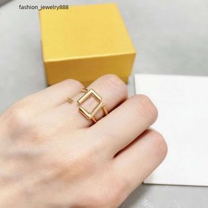 Bagues ouvertes pour femmes de marque de luxe de haute qualité, bague de couple en acier inoxydable plaqué or, bagues précieuses de mariage pour femmes, cadeau de fête, bijoux en gros