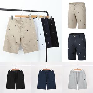 Diseñador de lujo de alta calidad Moda Ralphs Pantalones cortos de mezclilla casuales para hombres y mujeres Pantalones cortos deportivos Ropa bordada de lujo Laurens Pantalones cortos de ropa RL006