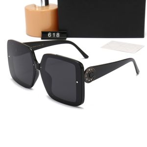 Lunettes de soleil de luxe de haute qualité lunettes de soleil de créateurs de mode Lunettes de soleil de protection UV larges jambes de miroir lunettes de femmes à grand cadre avec étuis d'origine boxs