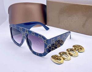 Haute qualité luxe femme lunettes de soleil mode hommes lunettes de soleil protection UV hommes designer lunettes dégradé métal charnière femmes lunettes box6009