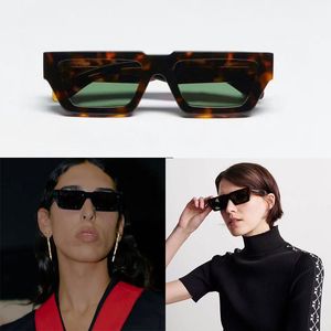 Gafas de sol para mujer gafas cuadradas gruesas negras clásicas OER1002 Moda OFF gafas de sol de diseñador hombres vehla gafas caja original