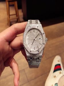 Montres pour hommes de haute qualité Diamond Watch 41mm Montre de Luxe 3120 Movie Automatic Watch Reloj de Lujo5418024