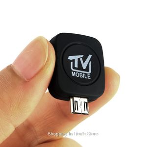 Freeshipping Alta calidad Mini Micro USB DVB-T Receptor de sintonizador de TV móvil digital para Android 4.0-5.0