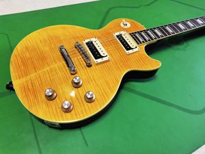 Haute qualité plus récent Custom Shop jaune guitare électrique OEM guitare remarques livraison gratuite