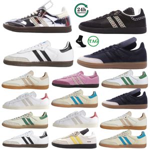 High quality Originals Vegan OG samba Casual Shoes For Men Women Designer Trainers Cloud White Core Black Gum Bonners Collegiat Sneakers