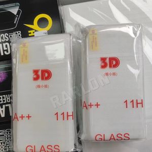 Protector de pantalla de teléfono de alta calidad Vidrio templado curvo transparente con borde de arco grande para iPhone 15 14 Pro Max 14Pro 13 13Pro 12 Mini 11 XR XS 6S 7 8 Plus Venta de fábrica