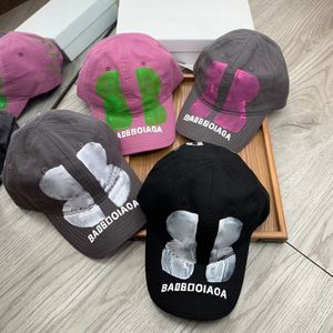 Gorra de calle de alta calidad, gorra de béisbol con letras grandes a la moda, gorras deportivas de diseñador para mujer para hombre, gorras ajustables en 4 colores