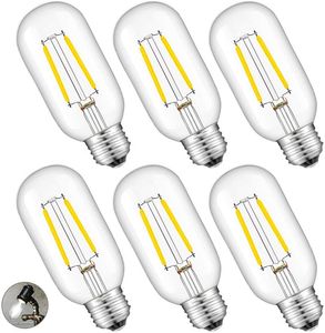 Ampoules LED Vintage T45 de haute qualité, ampoule E26 E27, lampe à Base moyenne, 400lm, lumières de Style Antique