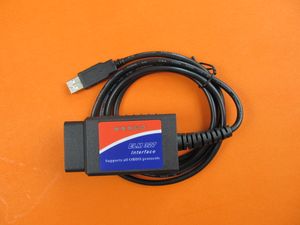 USB elm327 v 1.5 de chine obd ii can-bus outil d'analyse automobile câble d'interface obd2 elm 327 scanner