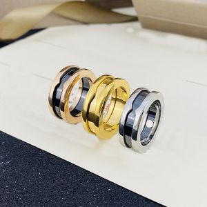 Anneau marin de haute qualité Luxury Titanium Steel Rings