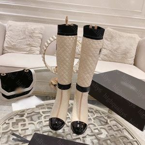 Bottes élégantes pour femmes de haute qualité, bottes en cuir luxueuses, chaussures classiques pour femmes, tempérament, mode, chaussures pour femmes, livraison gratuite