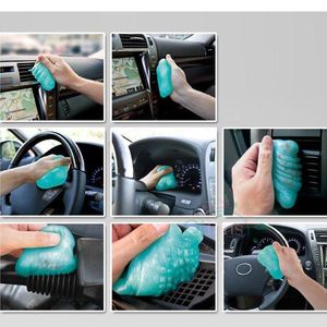 Tapis de voiture Nettoyant Serviette High Tech Magic Poussière Composé Super Clean Slimy Gel pour ordinateur portable PC Téléphone Clavier Colle H QYLCXA