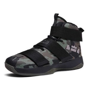 High Top Womens Mens Basketball Shoes Professional Sports Trainers Youth Respirant Fashion Sneakers Camo Color