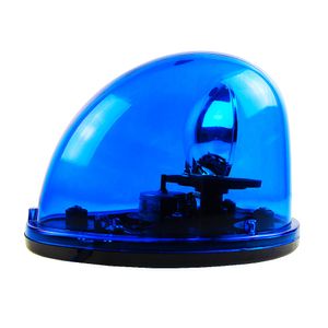 DC12V 10W Rotar la luz de advertencia Beacon Light con enchufe de cigarros Fuego de policía Turck Ambulancia verde Púrpura luces de emergencia Lámpara inferior imán